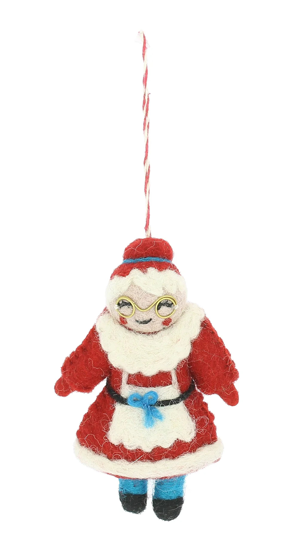 Santa Claus and Mrs Claus Hanging Decorations