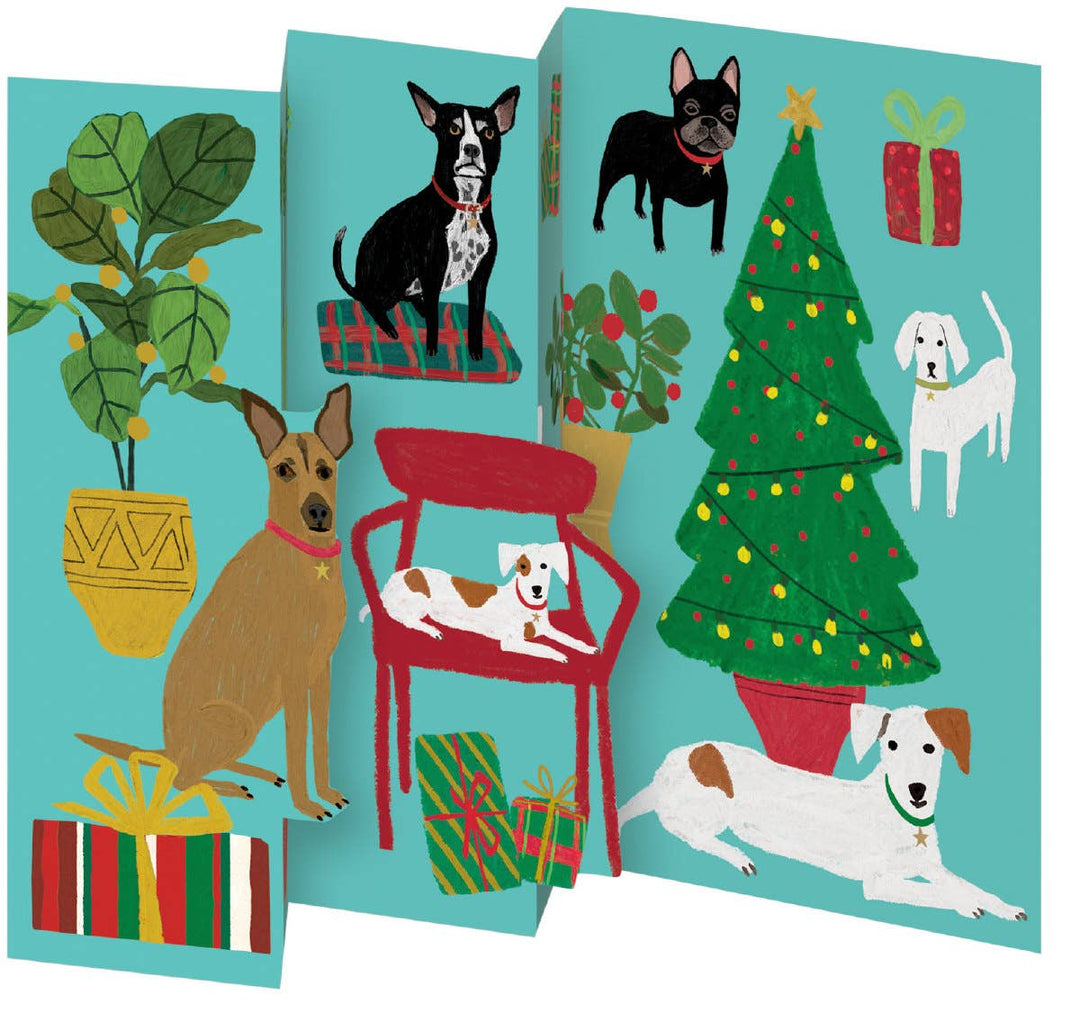 Shaggy Dogs Tri-fold Card Pack