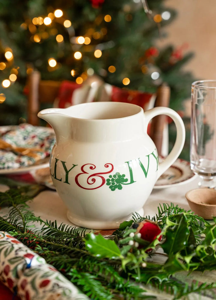 Christmas Toast Holly and Ivy 3 Pint Jug