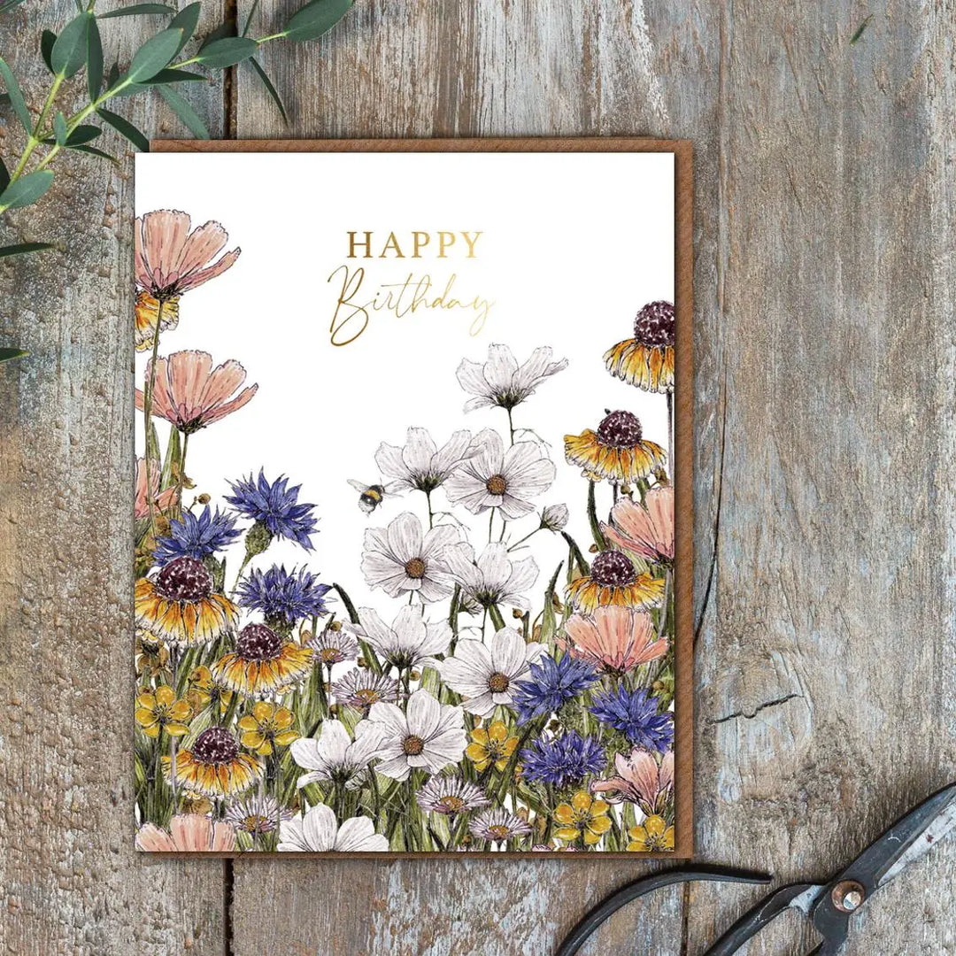 'Happy Birthday' Greeting Card