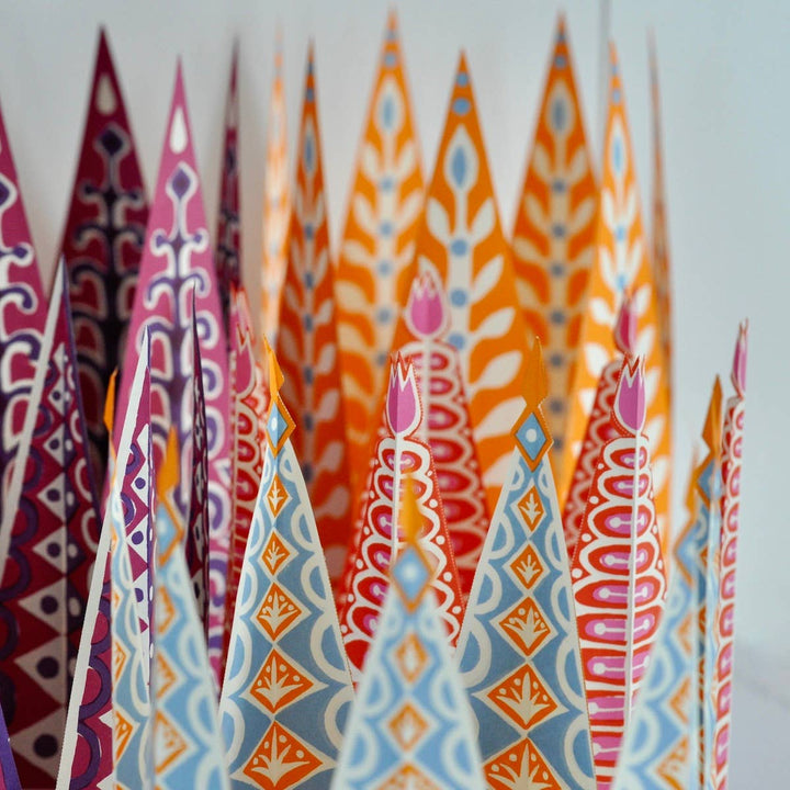 Six Extravagant Paper Crowns
