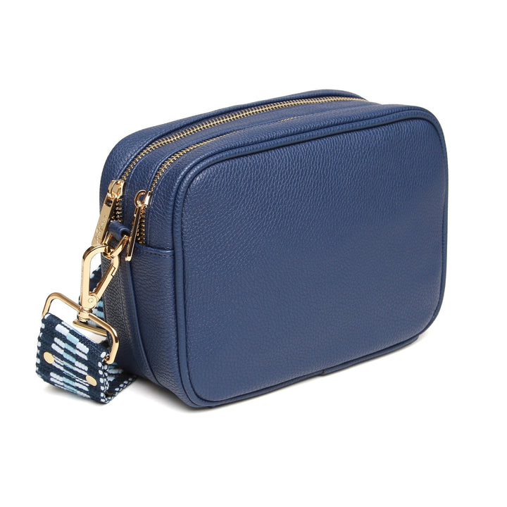Soho Crossbody Bag by Alice Wheeler London-- Navy
