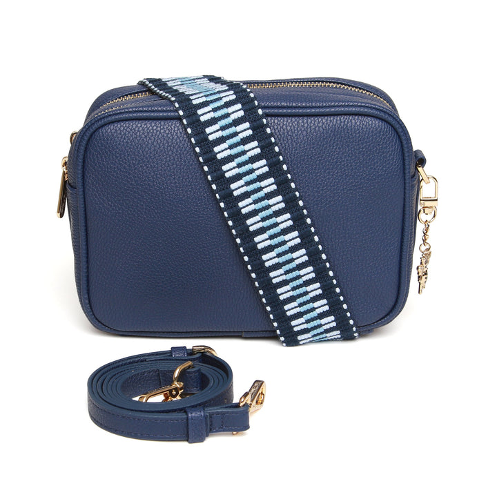Soho Crossbody Bag by Alice Wheeler London-- Navy