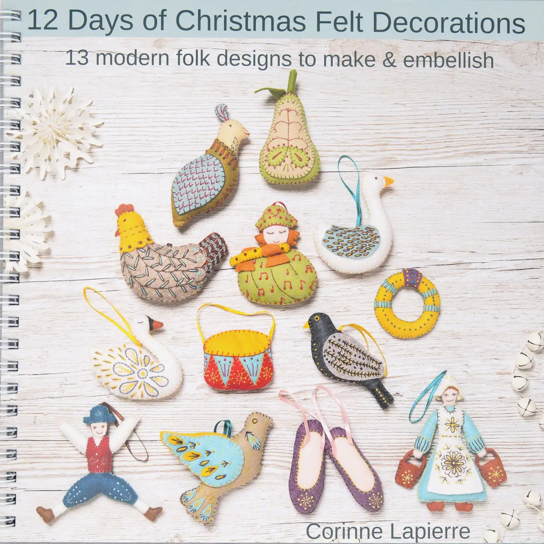 12 Days of Christmas Felt Decorations  Book