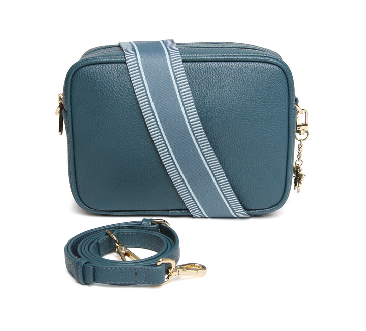 Soho Crossbody Bag by Alice Wheeler London-- Teal