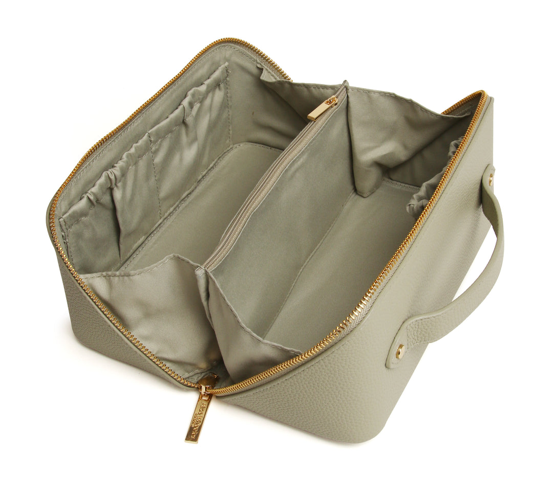 Train Case by Alice Wheeler London-- Pistachio