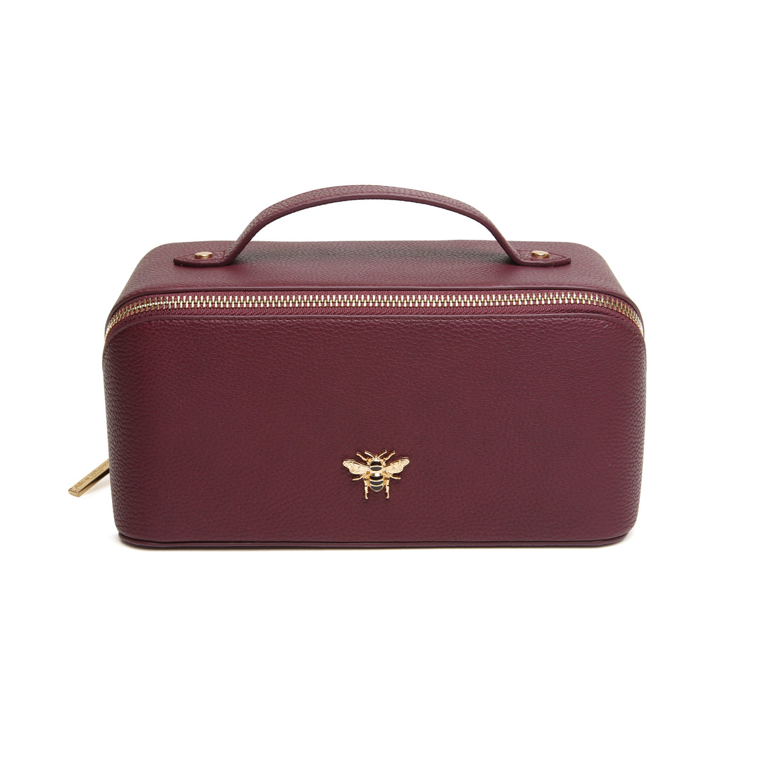 Train Case by Alice Wheeler London-- Berry