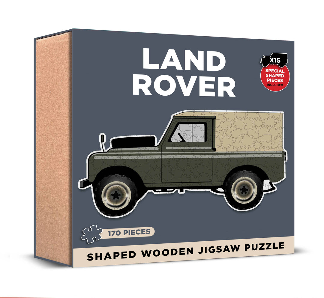 Landy 4x4 Shaped Wooden Jigsaw