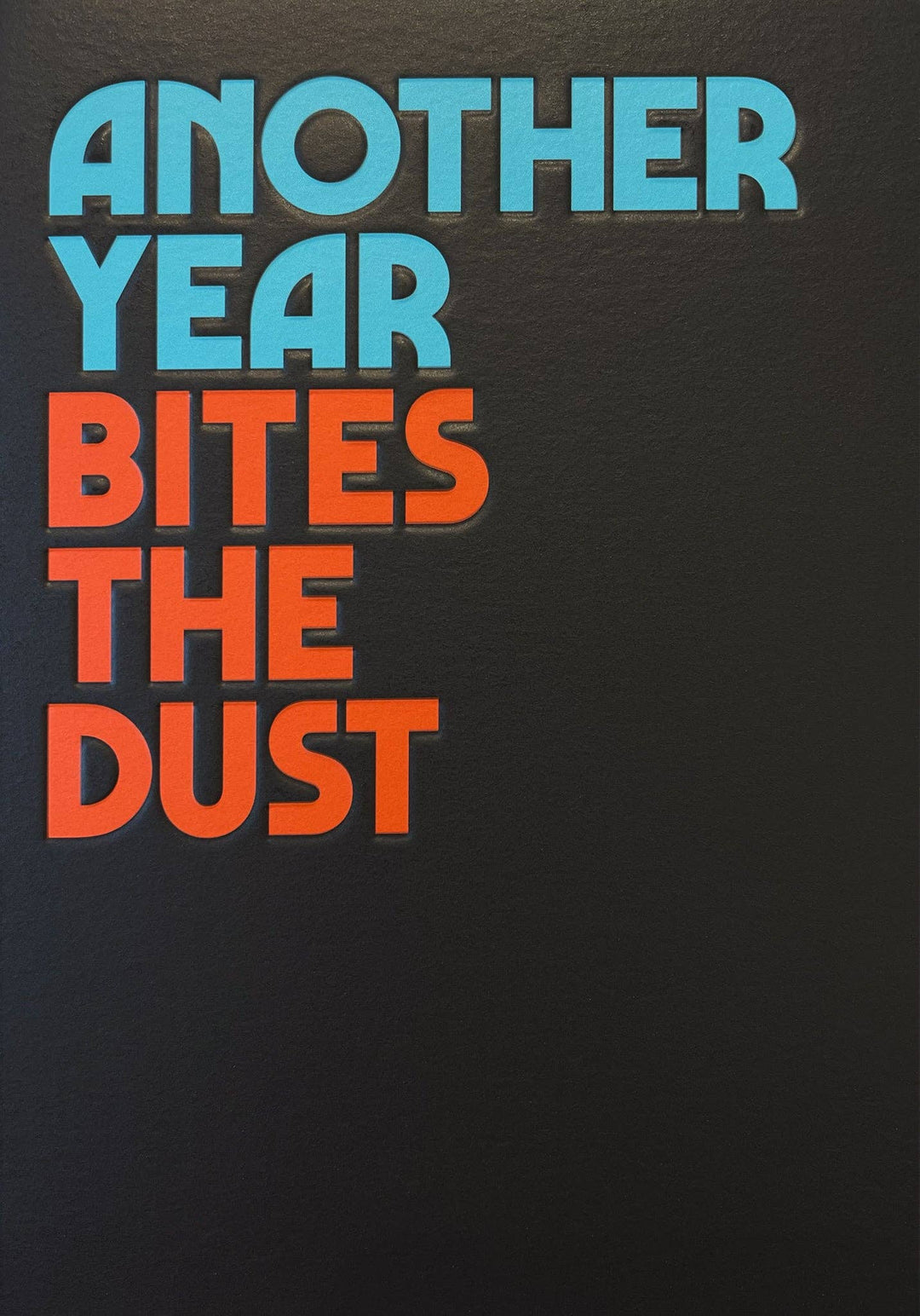 Bites the Dust Card by Twisted Lyrics