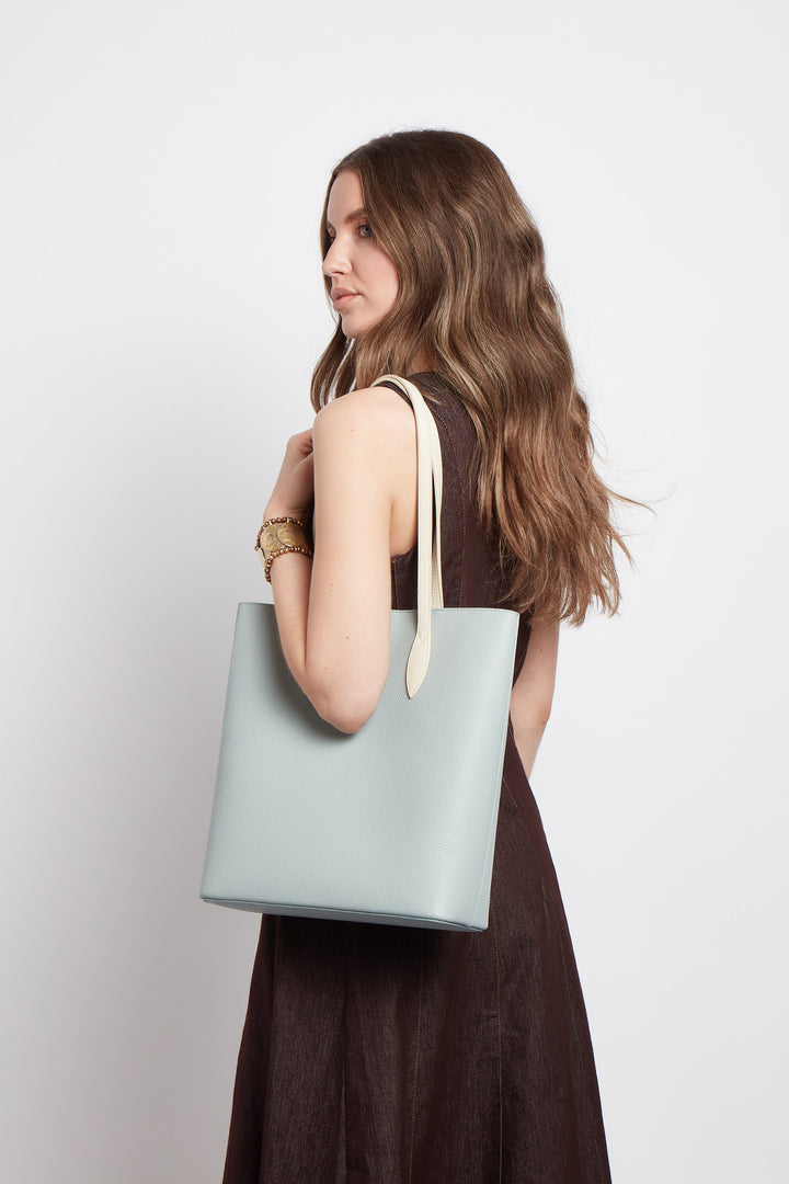 Tote Bag by Alice Wheeler London - Duck Egg