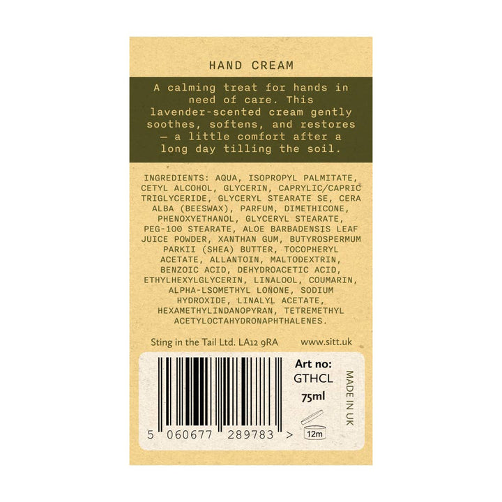 Gardener's Hand Cream - Lavender 75ml