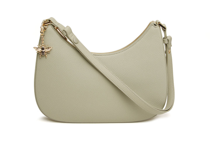 Ascot Crossbody Bag by Alice Wheeler London-- Pistachio