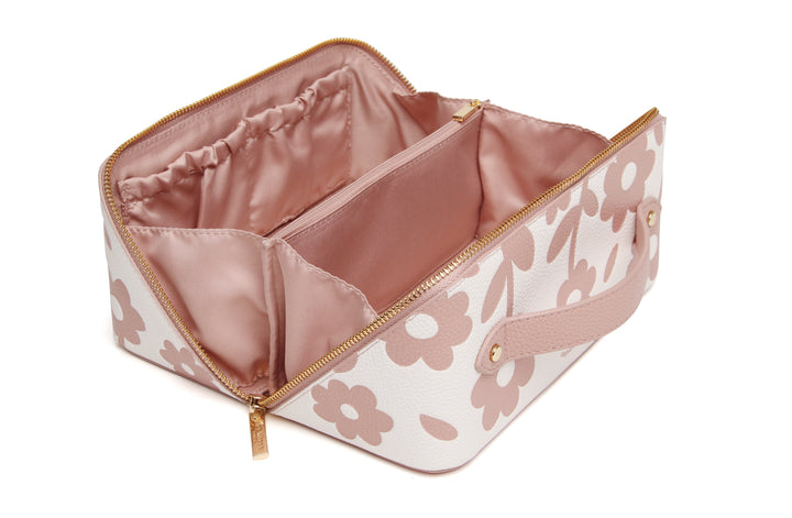 Mini-Train Case by Alice Wheeler London-- Pink Floral