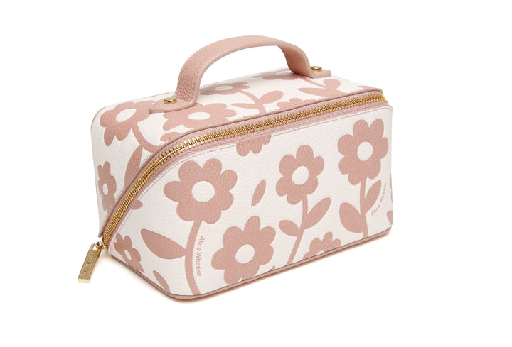 Mini-Train Case by Alice Wheeler London-- Pink Floral