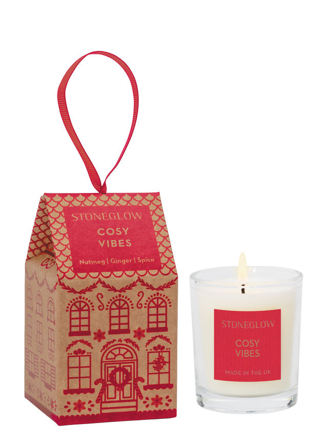 Seasonal Collection - Cosy Vibe - Mini Scented Candle - House (soy wax)