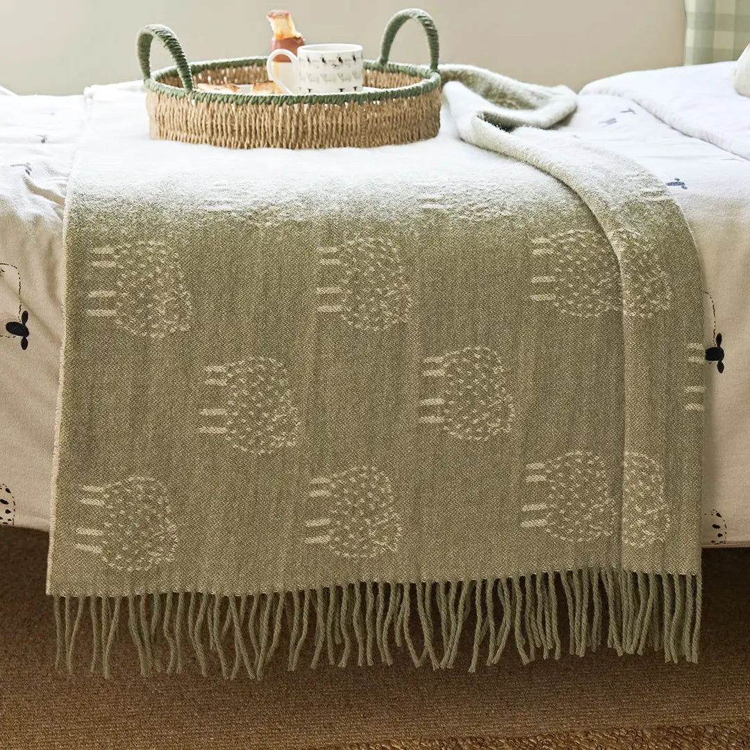 Sheep Wool Throw