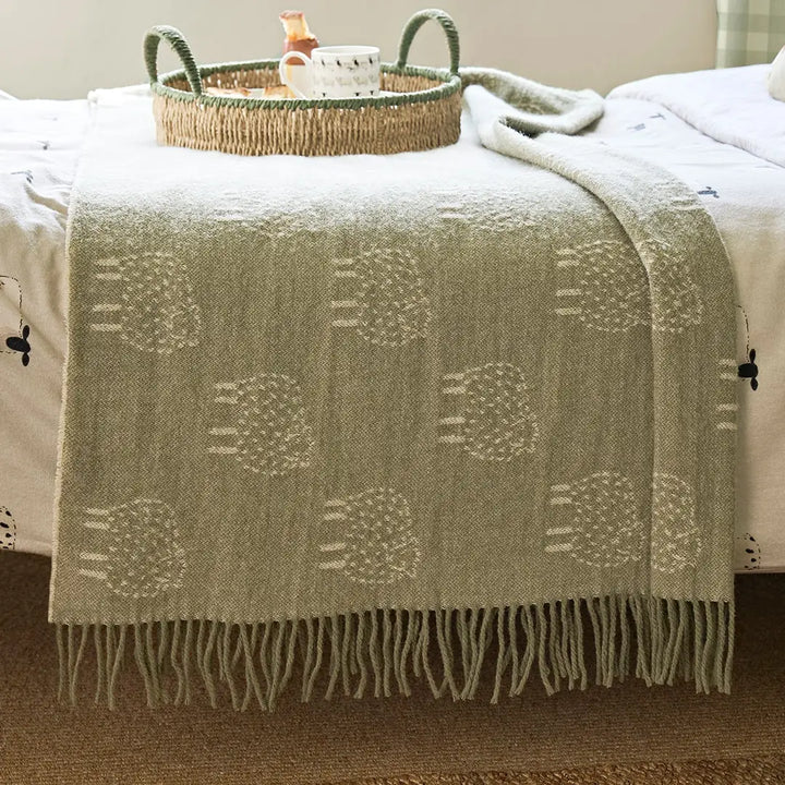 Sheep Wool Throw