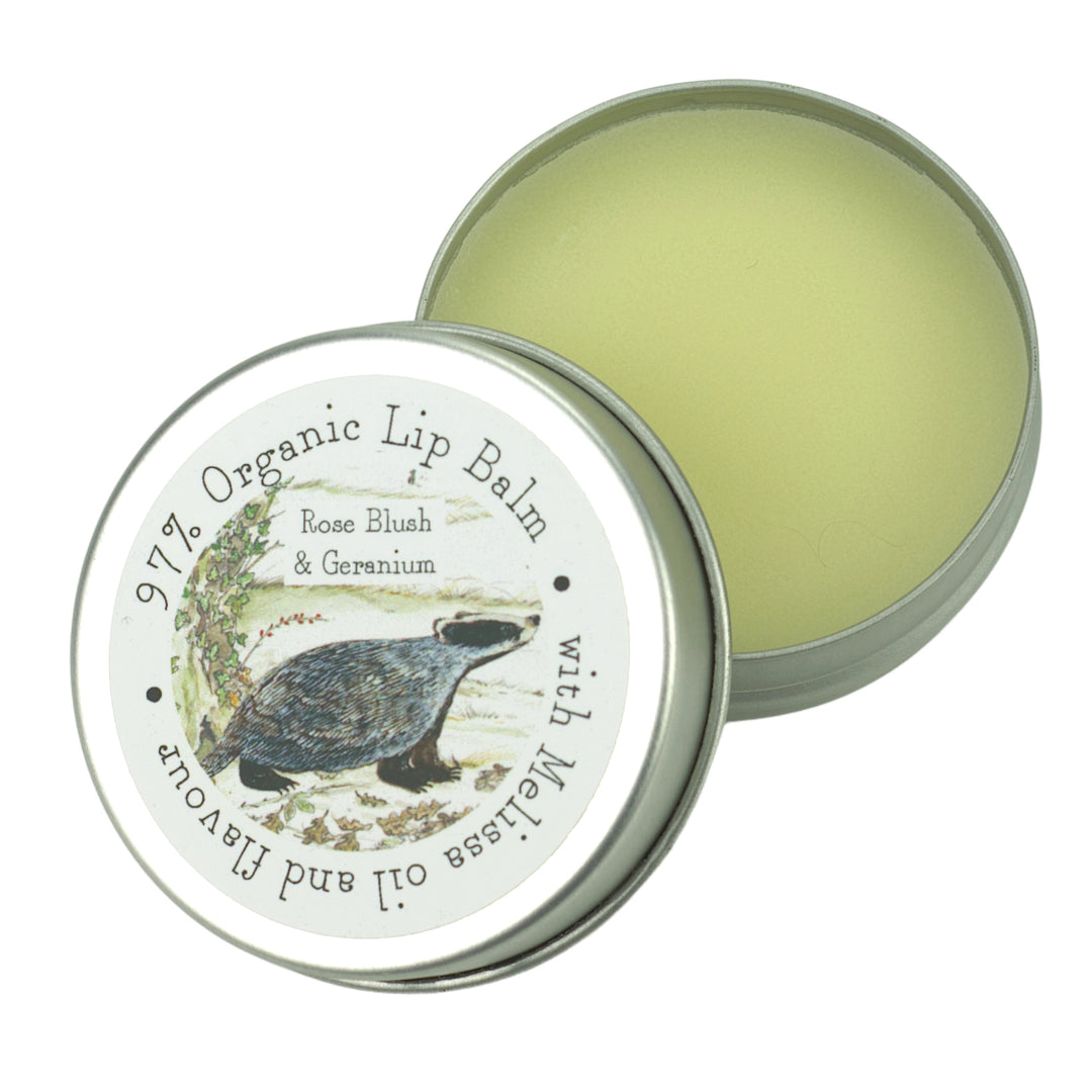 Rose Blush & Geranium- Lip Balm