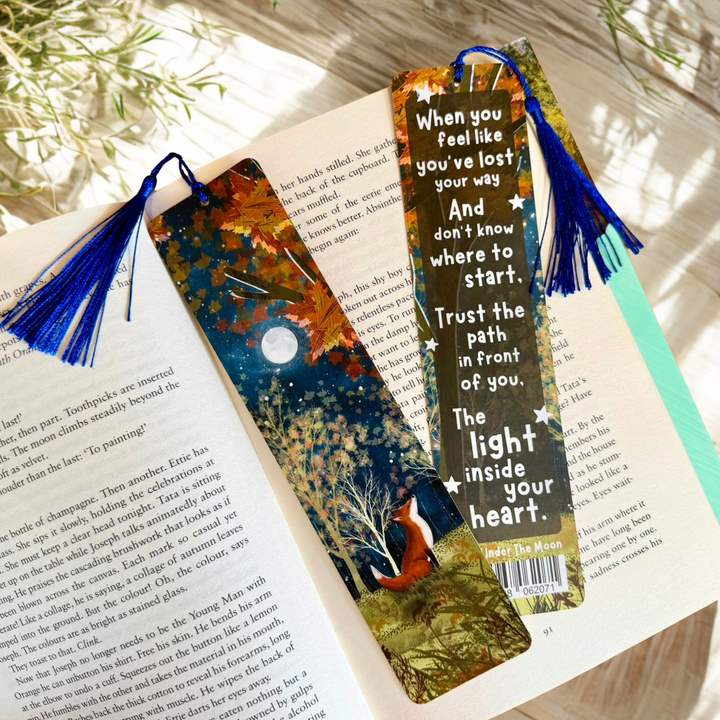 'Trust The Path' Bookmark with tassel