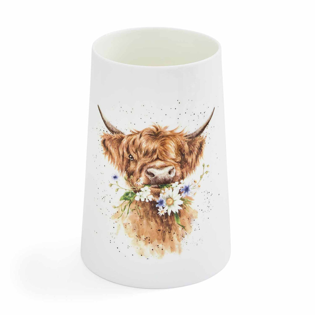 'Daisy Coo' Cow Bone China Vase
