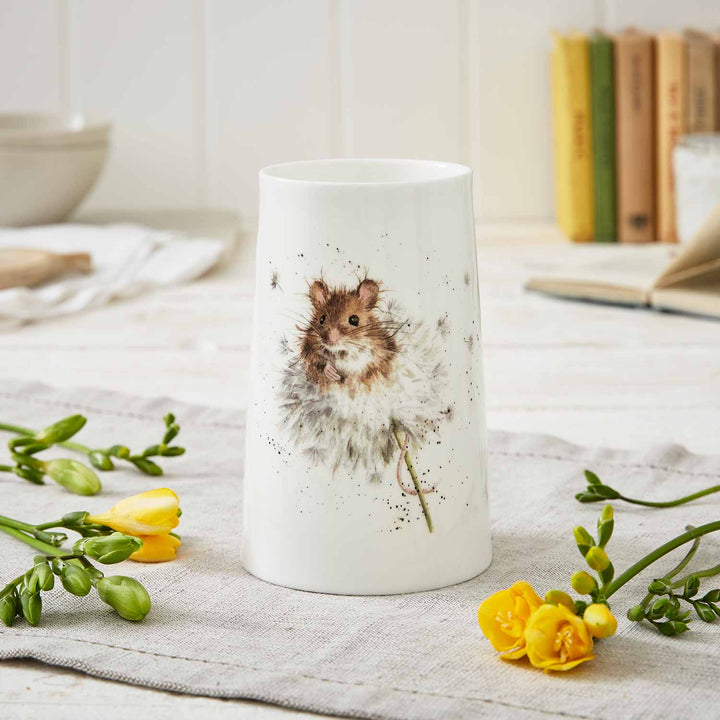 'Country Mice' Bone China Vase