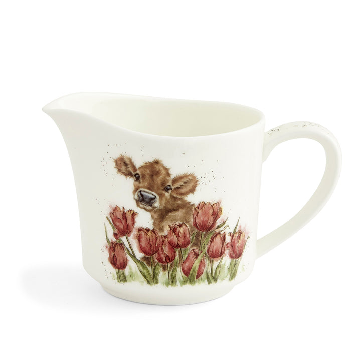 'Bessie' Cow Bone China Cream Jug