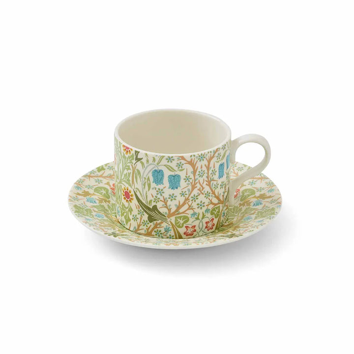 William Morris Co. Blackthorn Teacup and Saucer by Spode