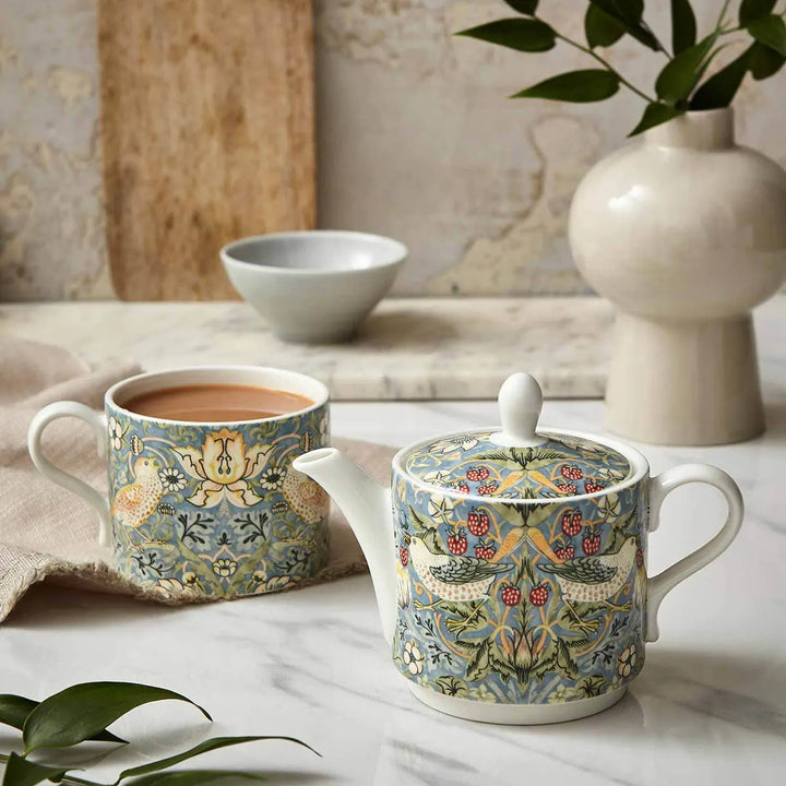 William Morris Co. Strawberry Thief Tea For One by Spode
