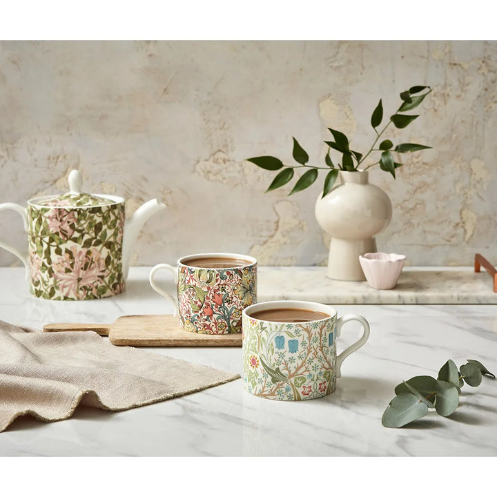 William Morris Co. Teapot & Mug Set by Spode