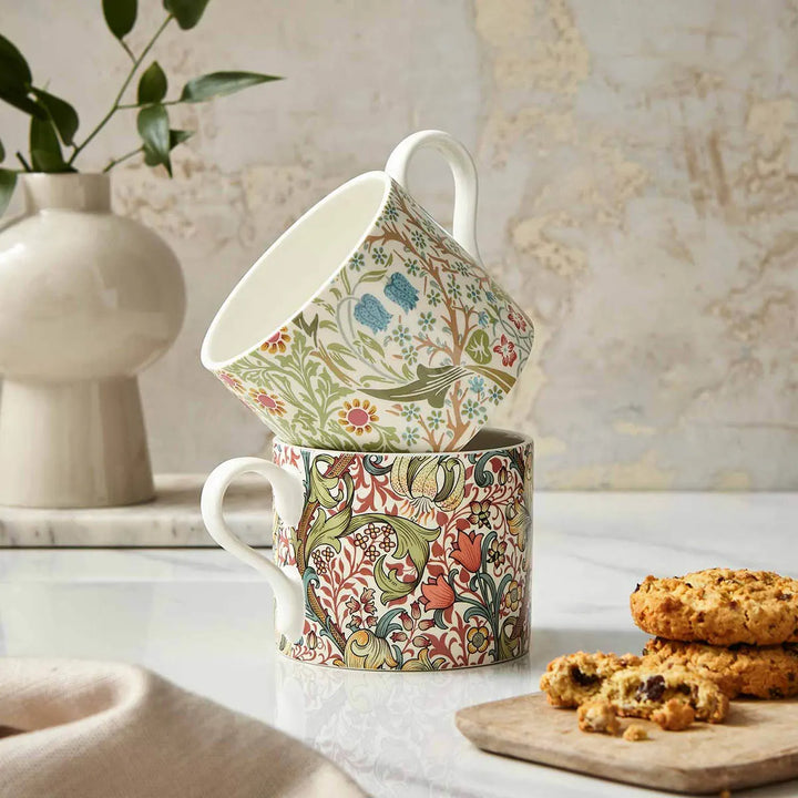 William Morris Co. Teapot & Mug Set by Spode