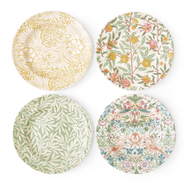 William Morris Co. Set of 4 Assorted 9" Side Plates by Spode