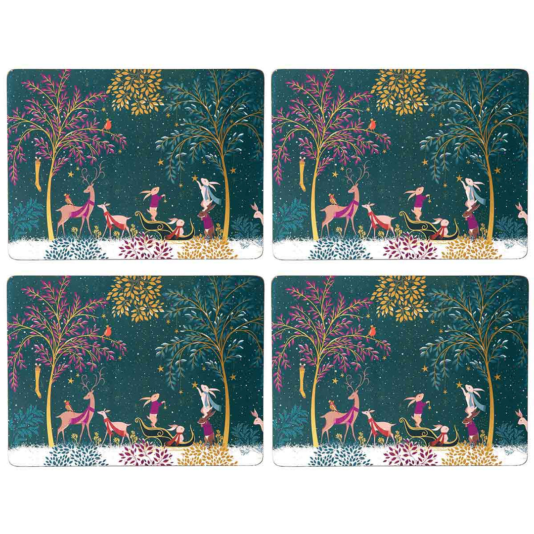 Woodland Tales Large Placemats (Set of 4)