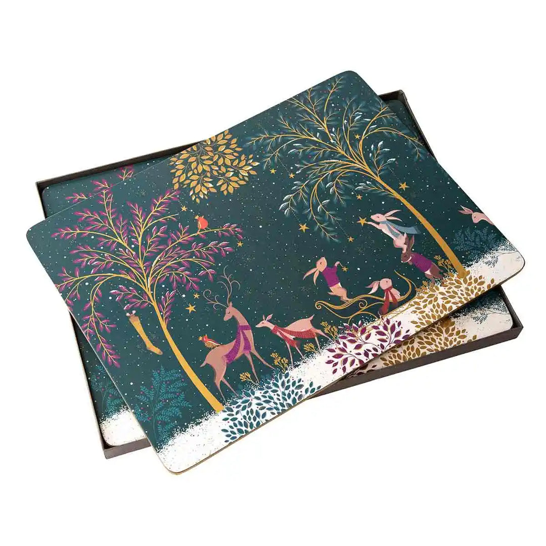 Woodland Tales Large Placemats (Set of 4)