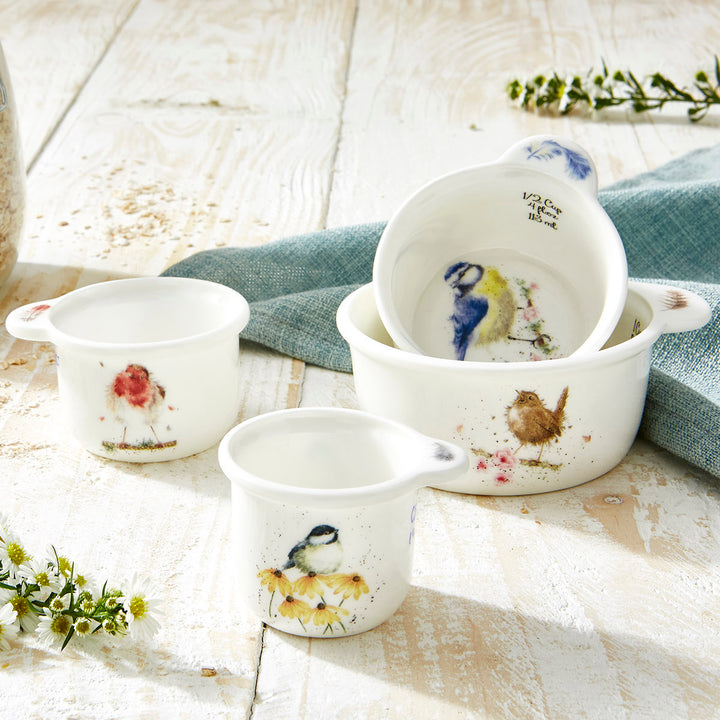 Wrendale Bone China Measuring Cups Set