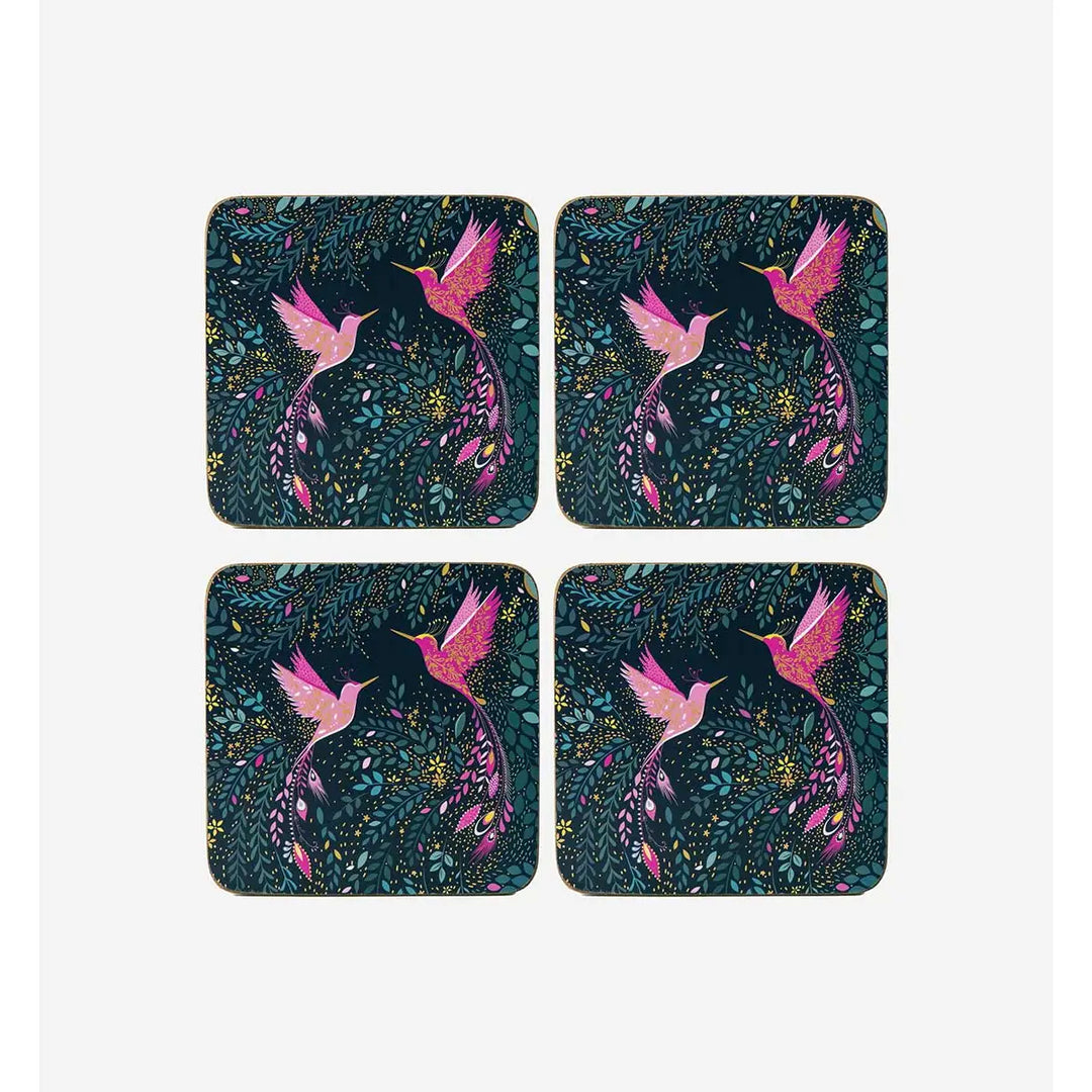 India Set of 4 Coasters
