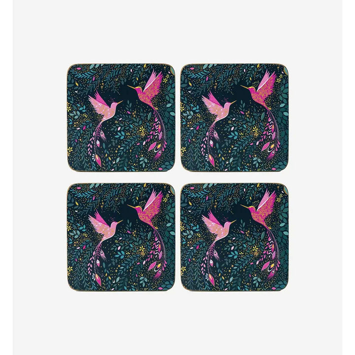 India Set of 4 Coasters