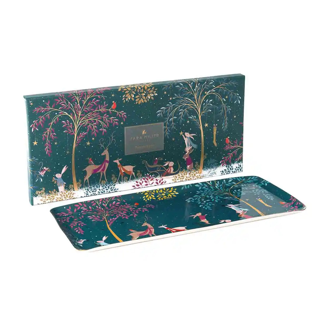 Deer & Robin Woodland Tales Sandwich Tray