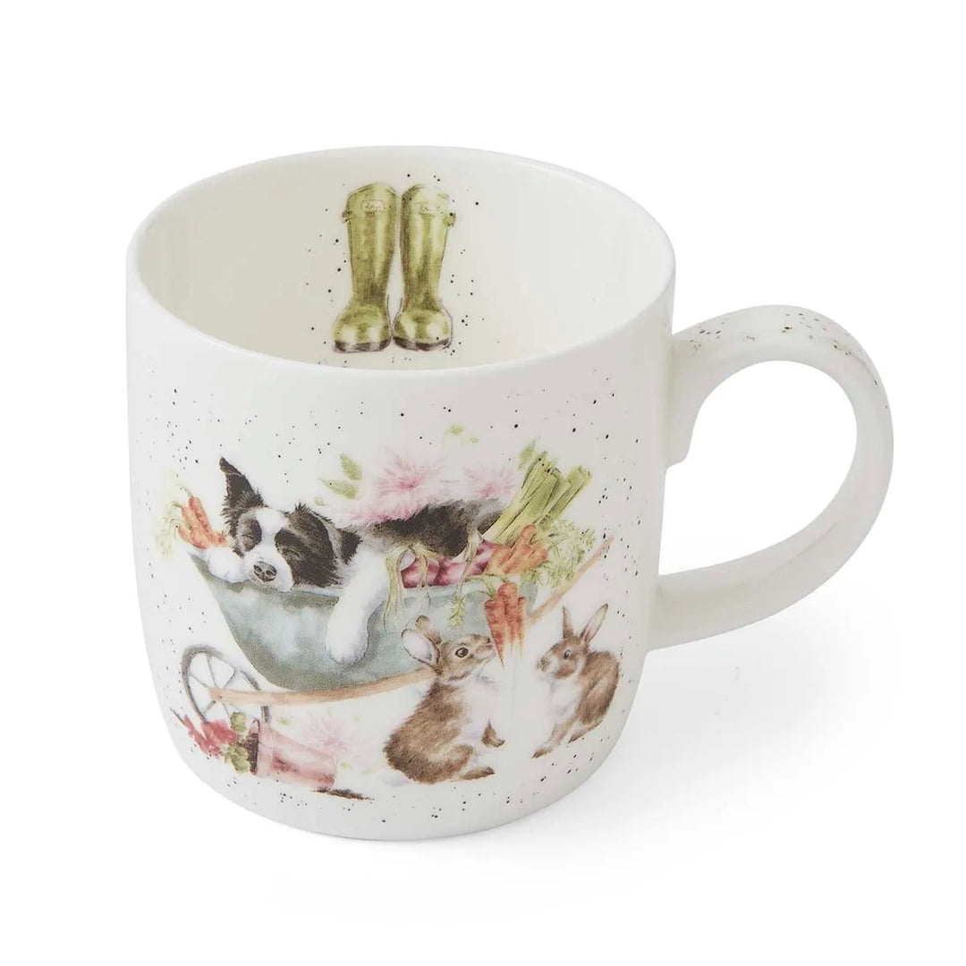 'Sleeping on the Job' Small Bone China Mug (11oz)