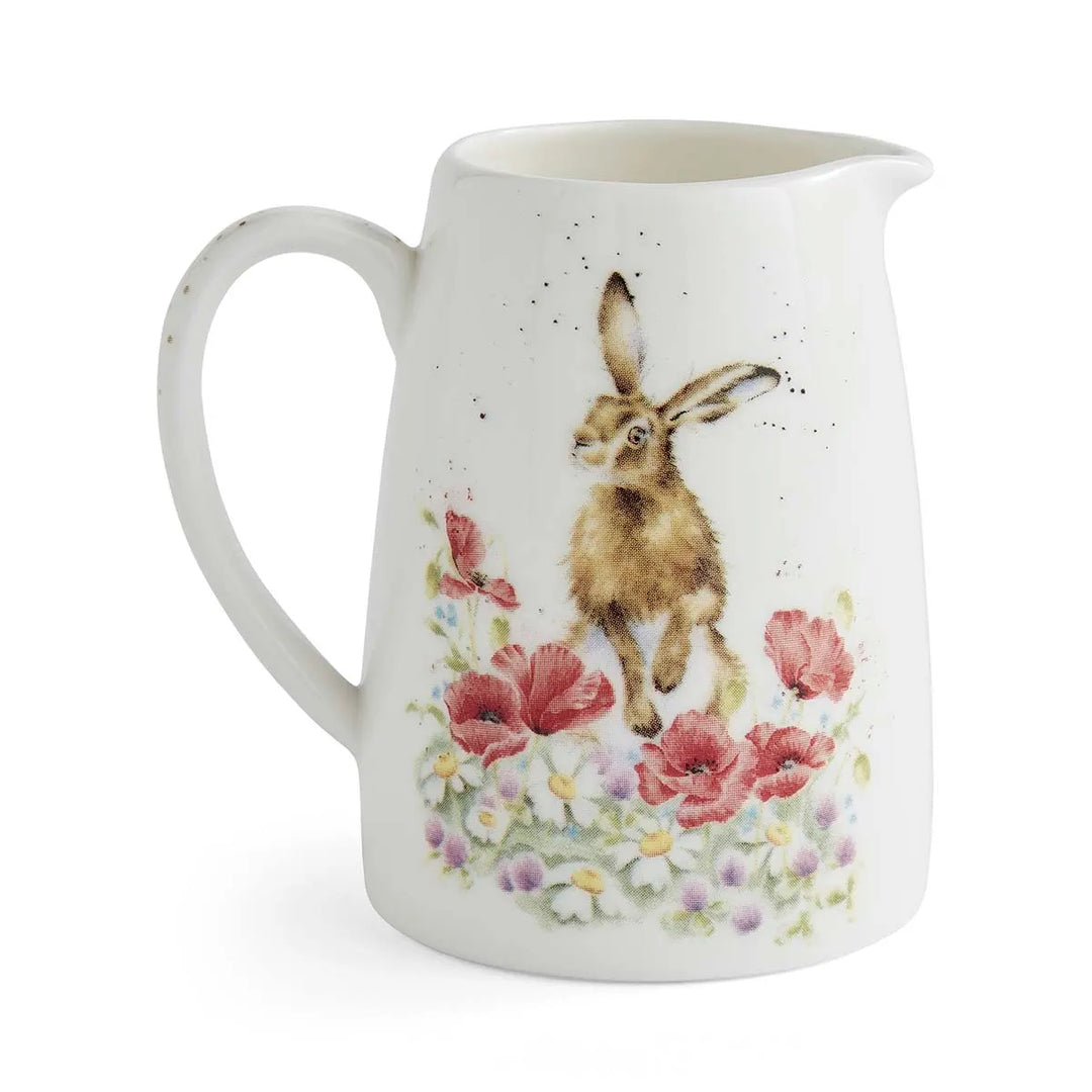 'Field of Flowers' Hare Posy Bone China Mini Jug