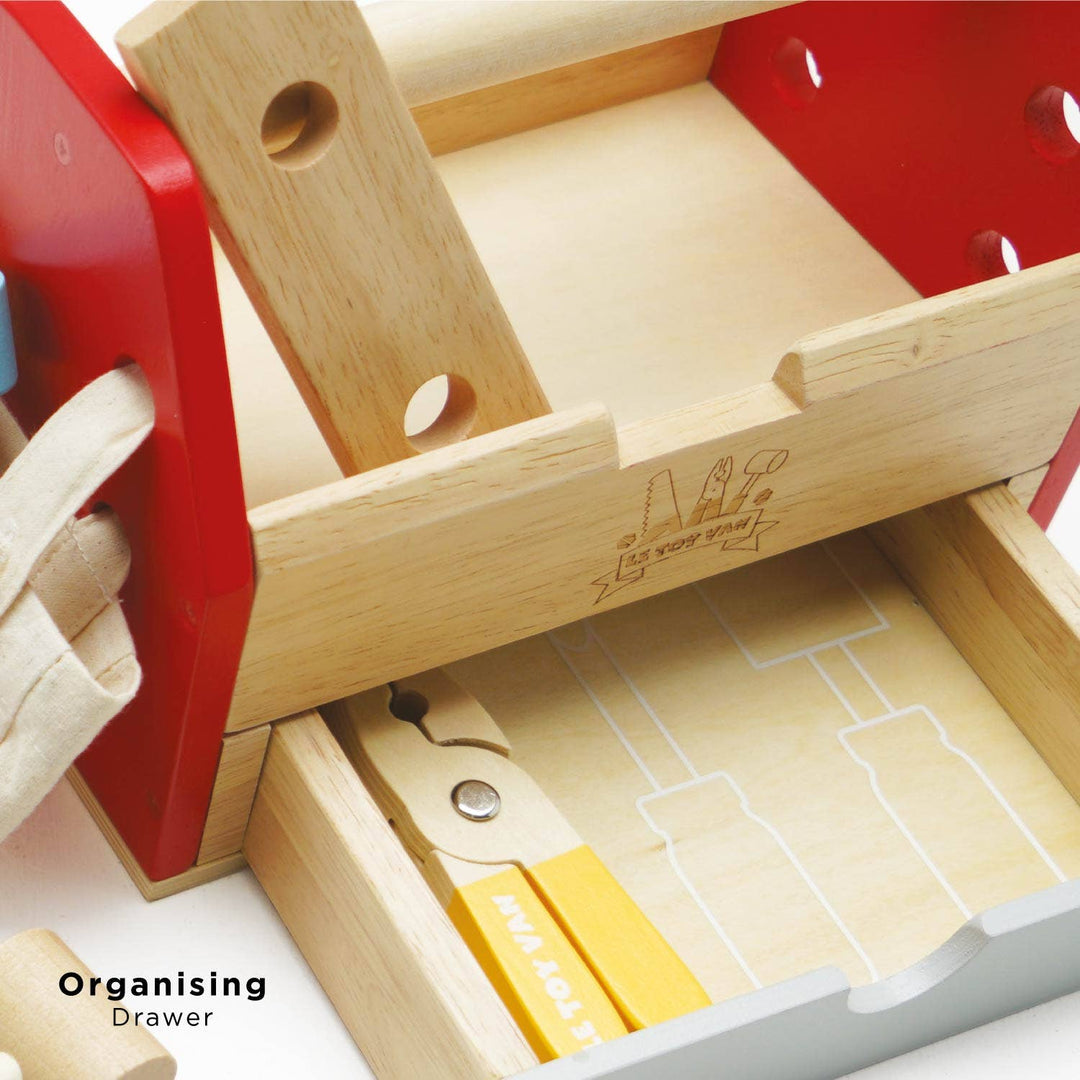 Tool Box & Wooden Tools