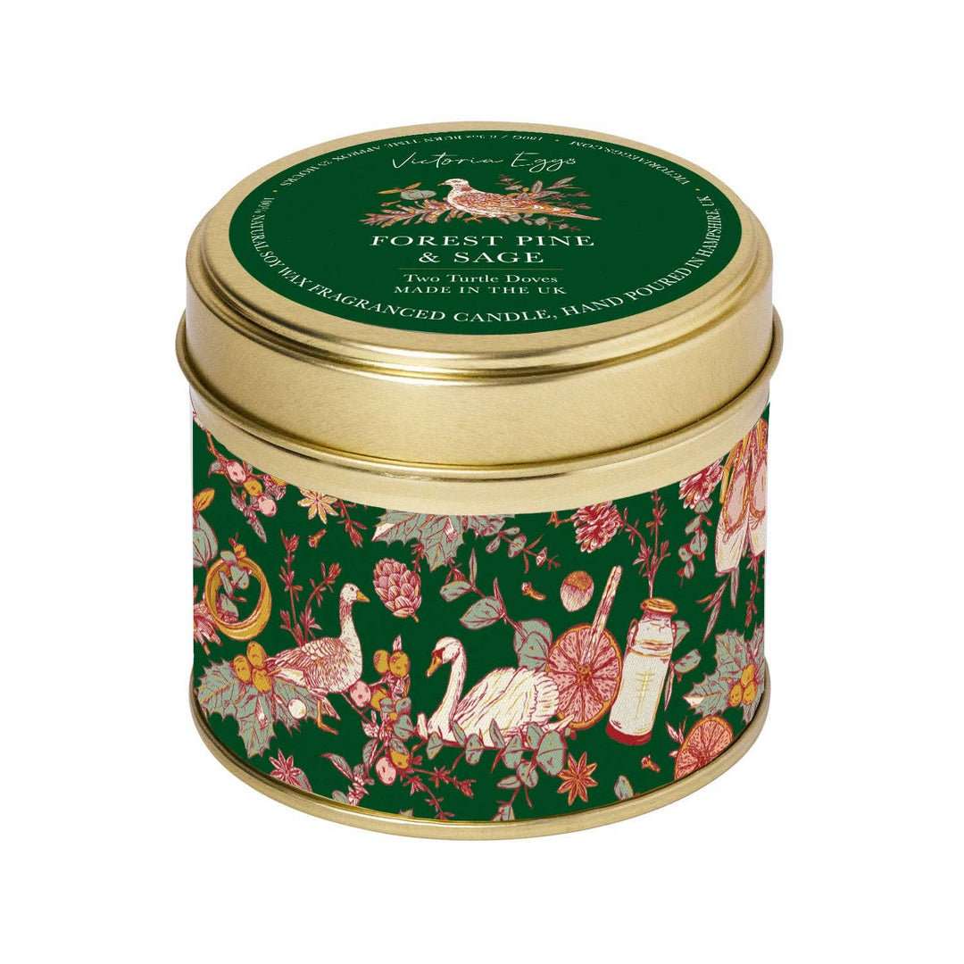 Two Turtle Doves Candle - Forest Pine & Sage