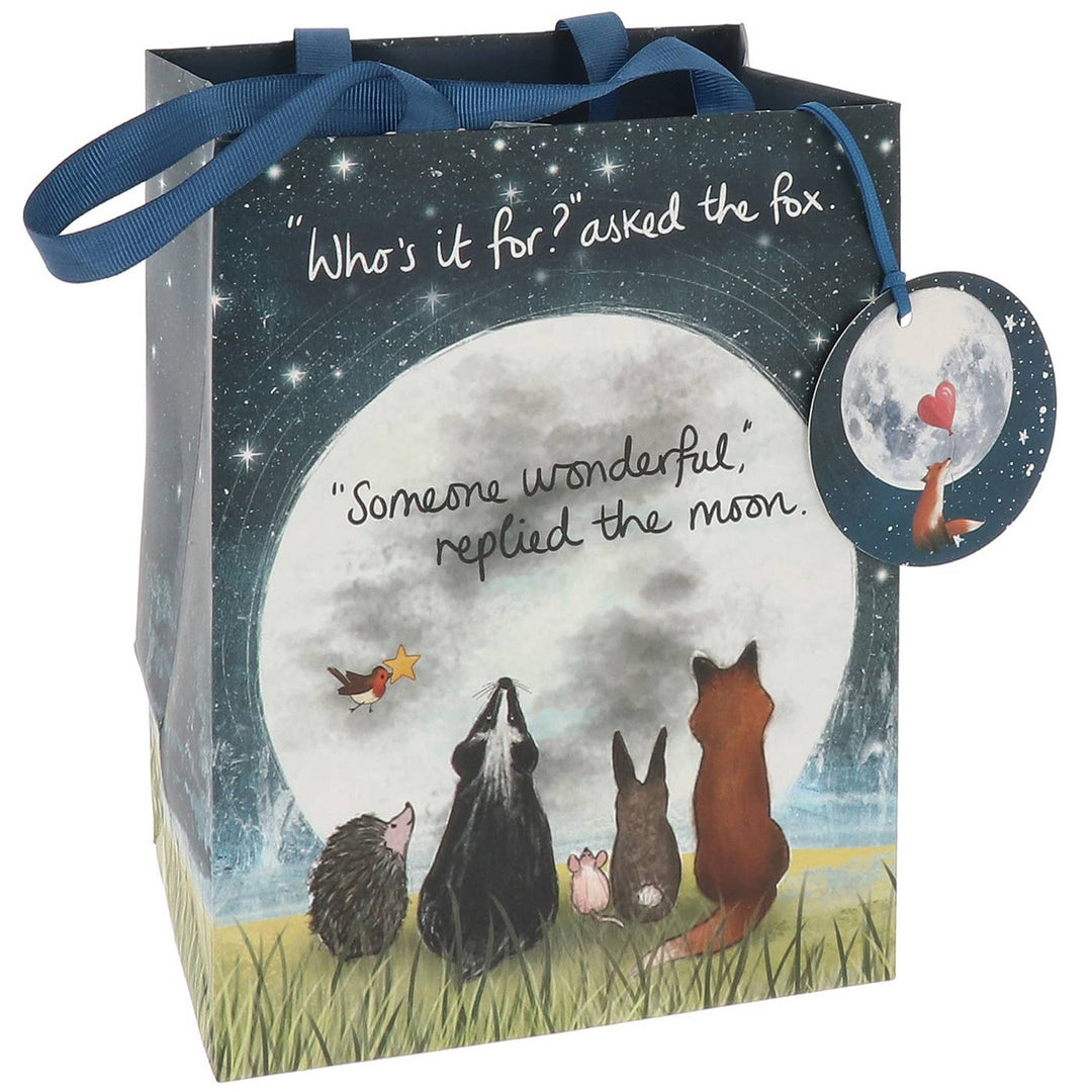 Fox Under The Moon Someone Wonderful Medium Gift Bag