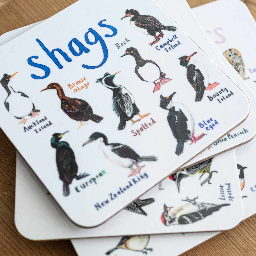 Shags Bird Coaster