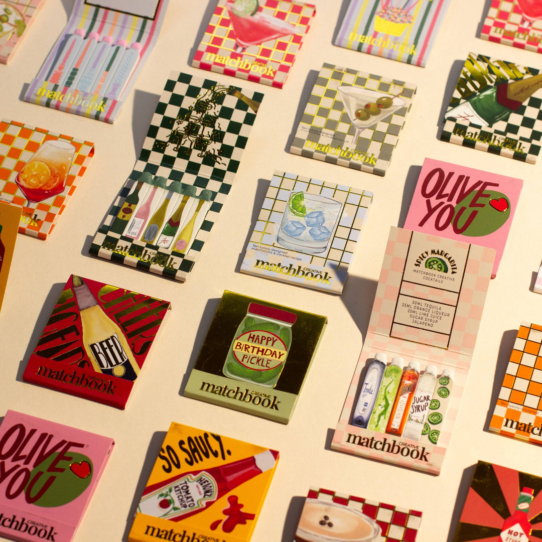Gin And Tonic Ingredients Matchbook