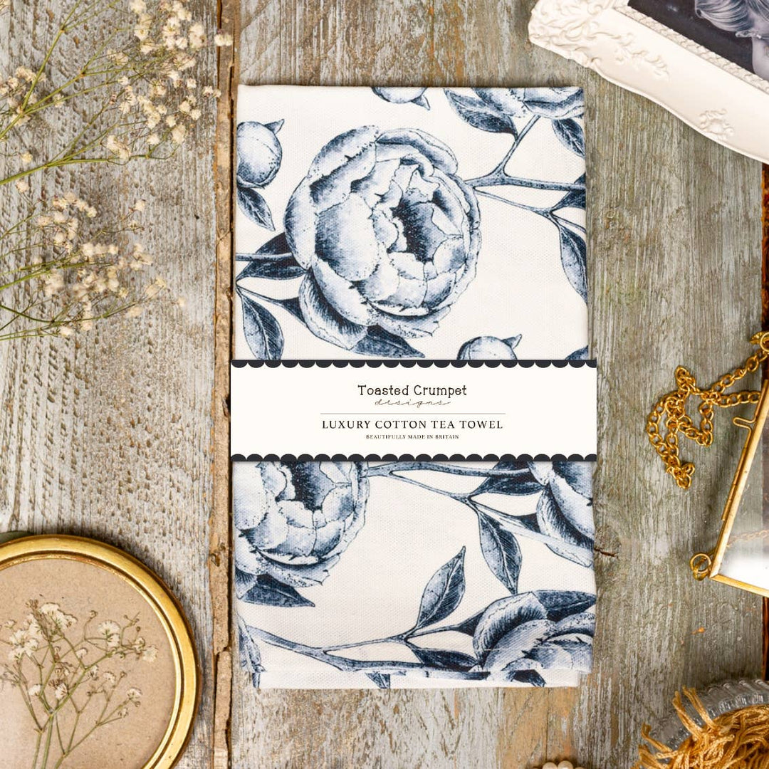 Rose de Provence Tea Towel