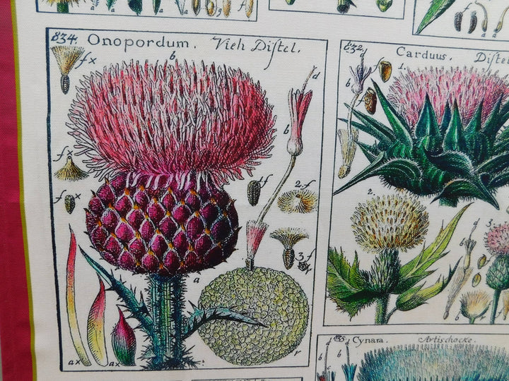 Thistle Antique Print Tea Towel