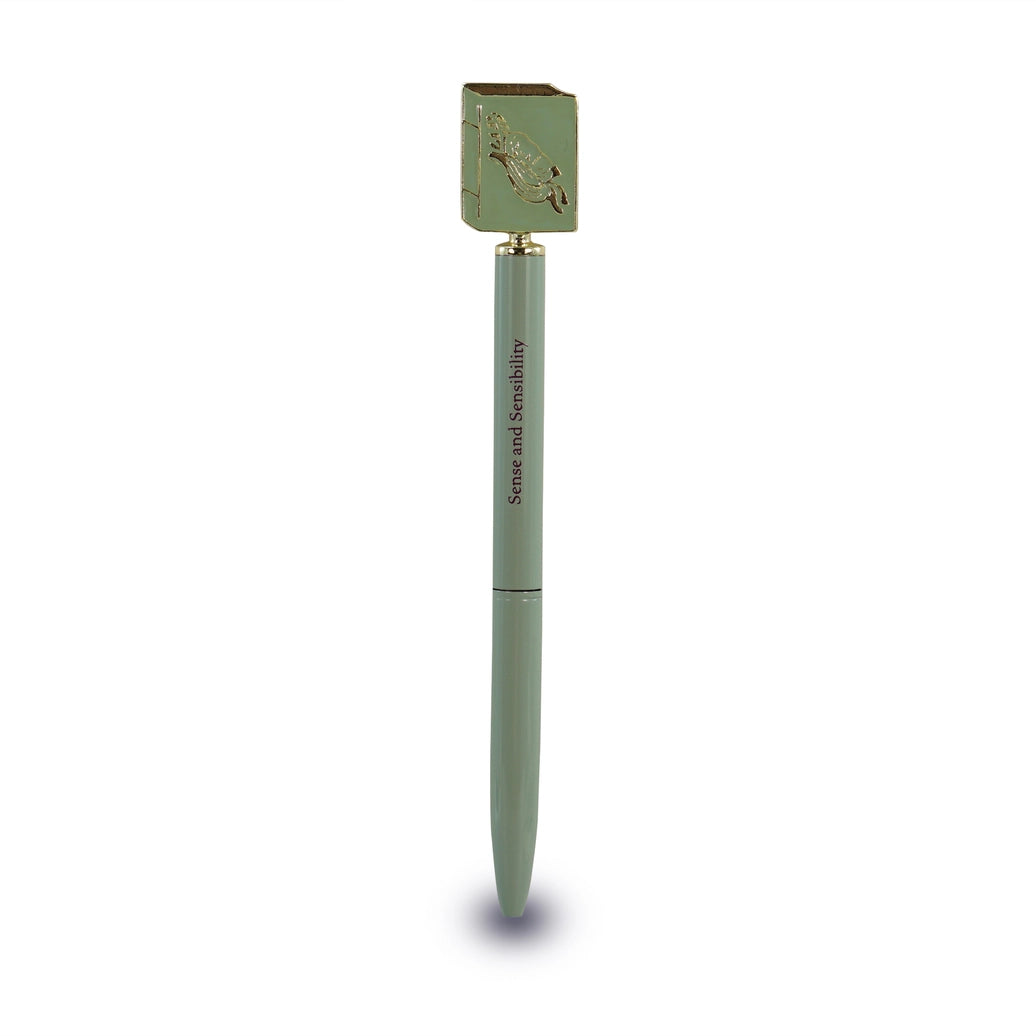 Jane Austen "Sense and Sensibility" Metal Topper Pen