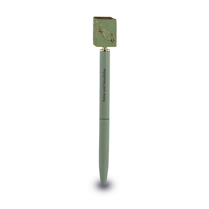 Jane Austen "Sense and Sensibility" Metal Topper Pen