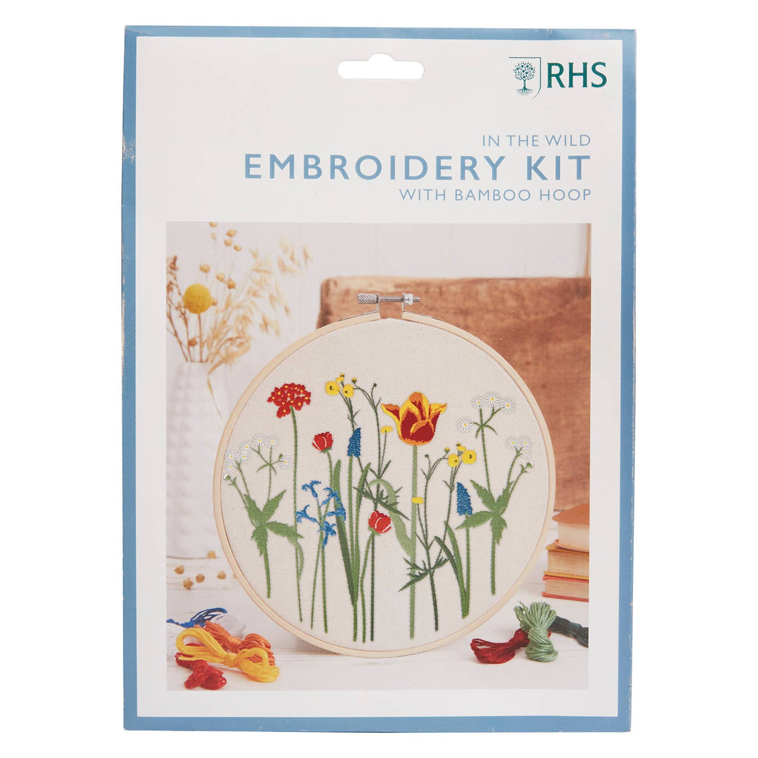 Royal Horticultural Society In the Wild Embroidery Kit (Second- Dented Packaging)