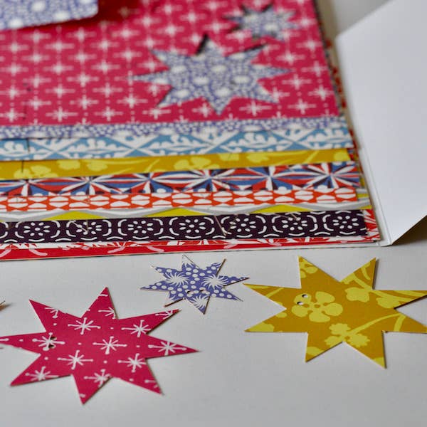 Make A Star Paper Garland